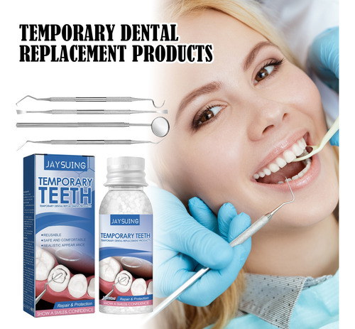 Jaysuing Kit De Reparación De Dientes Reparación De Dientes