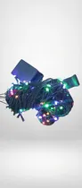 Comprar Luces Navidad Led Multicolor Cable Verde 100 Bombillos 10mt 