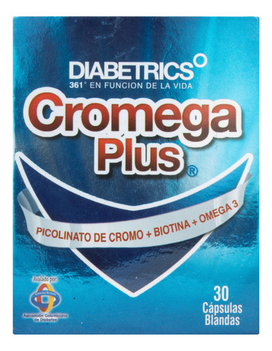 Cromega Plus Diabetrics 30 Cap