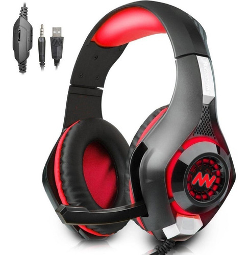 Auricular Gamer Nw400 Ps4 Pc Xbox Sonido 3d Hd Microfono