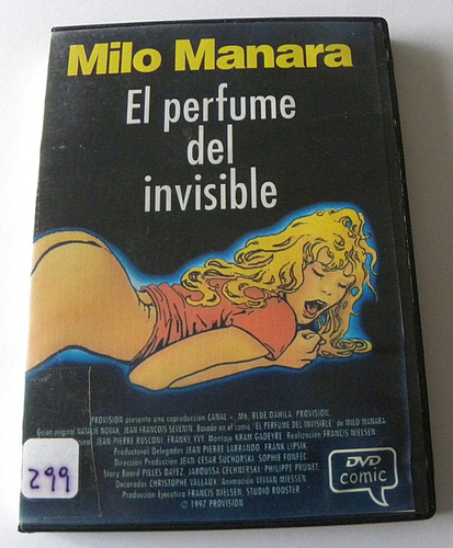 El Perfume Del Invisible - Milo Manara - Dvd