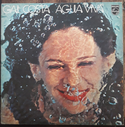 Lp Vinil (vg/+) Gal Costa Água Viva 1a Ed Br 1978 C/enc