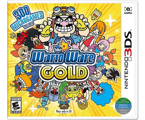 3ds Warioware Gold (world Edition)