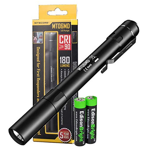 Linterna Led Nitecore Mt06md 180 Lúmenes Con Baterías Aaa