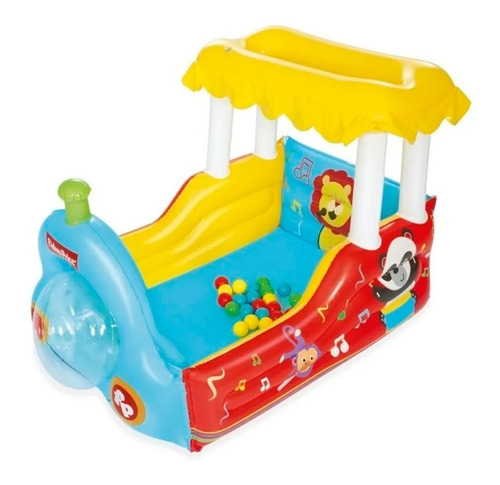 Centro De Juegos Inflable Bestway Trenecito Fisher 93537