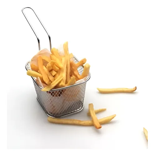 Mini Cesta Para Papas Fritas X 40