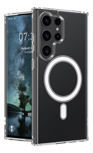 Funda Para Samsung S24 Ultra Plus Anillo Magnetico + Vidrio