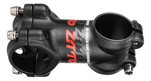 Stem Ztto Bicicleta 7° X 60mm. Para Manubrio 31,8 Logo Color Negro Largo 60 Cm