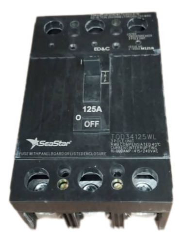 Breaker Industrial Tqd 3x125  Sea Star