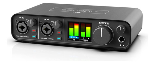 Interfaz De Audio Motu M2 2x2 Usb-c Con Ess Sabre32 Ultra Da