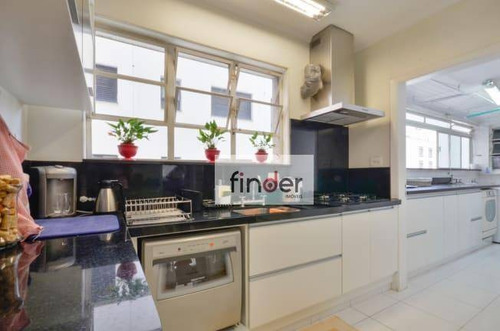 Alfred Na Alameda Fernão Cardim, 346. Apartamento Reformado À Venda, 179m², 3 Dormitórios, 1 Suíte E 2 Vagas. Jardim Paulista. 850m Do Dante Alighieri - Ap13239