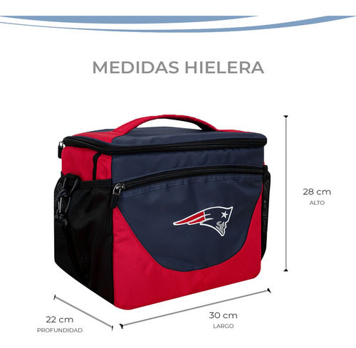 Hielera Nfl Diferentes Equipos Para 24 Latas 100% Original