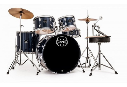 Bateria Musical Mapex Completa Platillos Y Asiento