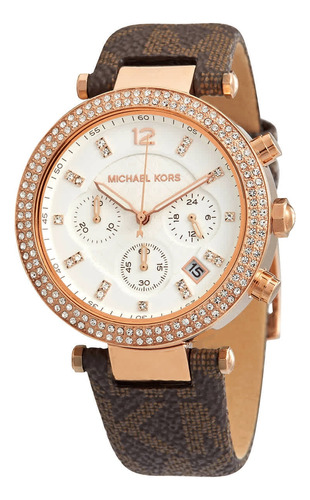 Reloj  Para Mujer Mk6917 Con Cronógrafo De