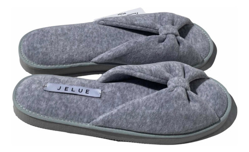 Imagen 2 de 4 de Pantuflas De Algodon Chinelas Bea Comodas Abierta Para Mujer