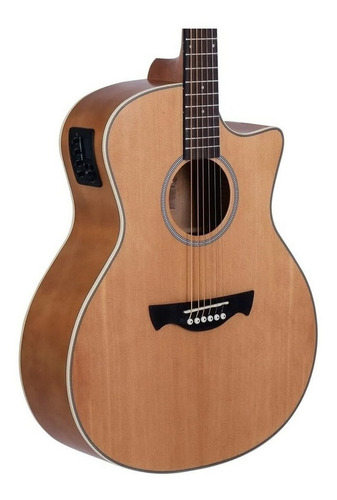 Guitarra Electroacústica Tagima TW-29 EQ para diestros natural satin