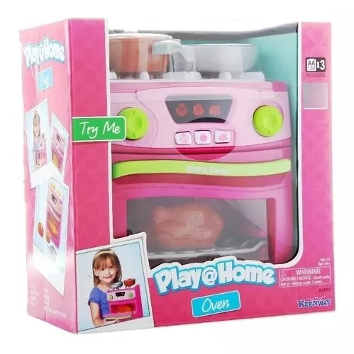 Cocina Infantil Niña Electronico Sonido Luz Accesorios Rosa