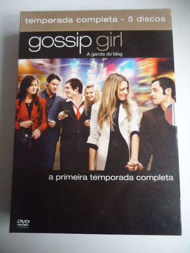 Box Dvd Gossip Girl 1 Temporada Novo Lacrado
