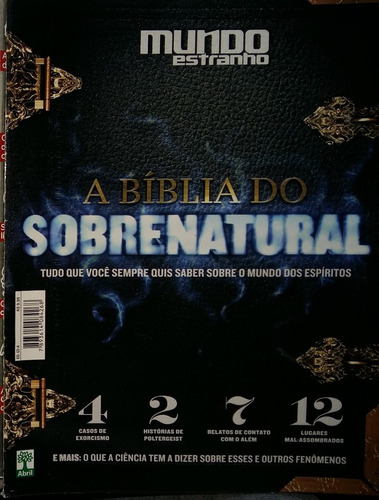 Mundo Estranho Especial Nº 121-a  A Bíblia Do Sobrenatural