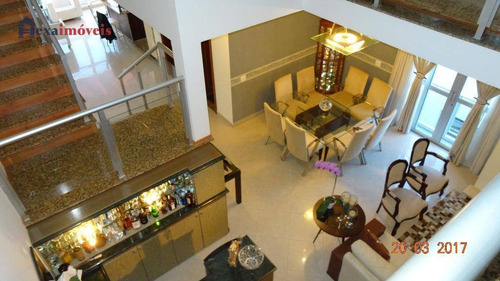 Imagem 14 de 30 de Casa Com 4 Dormitórios À Venda, 700 M² Por R$ 3.100.000,00 - Morada Dos Pássaros - Barueri/sp - Ca0579