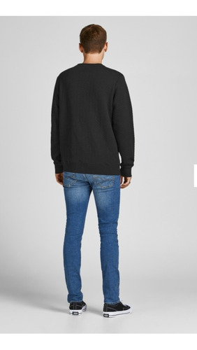 Sueter Jack Jones Hombre Negro Sweater