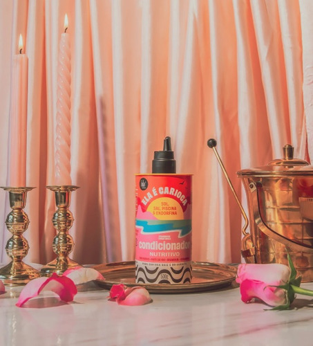 Kit Lola Ela É Carioca Shampoo + Enjuague Nutricion Capilar
