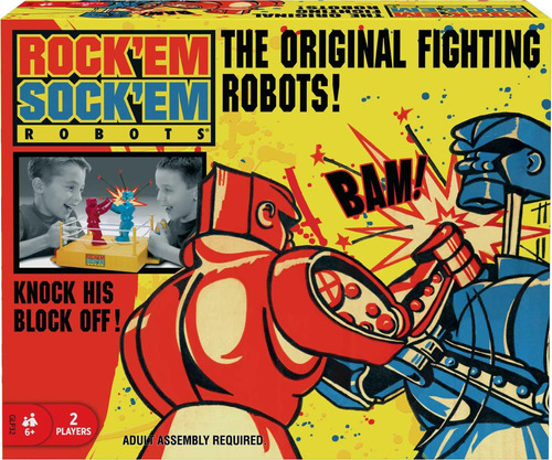 Rock 'em Sock Em Robots: ¡controlas La Batalla De Los Robo.