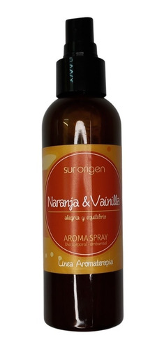 Aroma Spray Naranja & Vainilla (aromaterapia) Sur Origen
