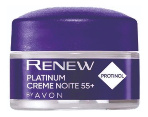 Avon Renew Platinum Noite 15g Creme Anti Sinais