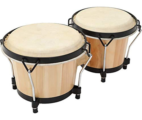 Musicube Bongo Drum Set, 6? Y 7? Instrumento De Percusión, T