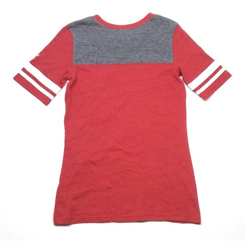 Remera Manga Corta adidas Chicago Bulls Mujer Talle M