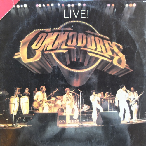 Vinilo Commodores Live!    2lp Bte126