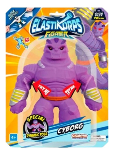 Elastikorps Super Stretchy Figura Cyborg 16cm 56242