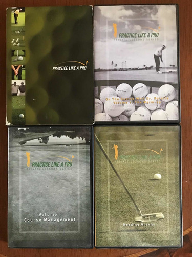 Curso De Golf, Practicas, Etc. En Dvd.