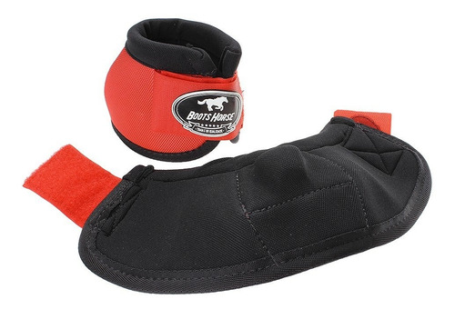 Kit Caneleira E Cloche Boots Horse Vemelha 25850