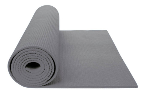 Colchoneta Mat Yoga Pilates De 5 Mm 173x61 -negro/gris