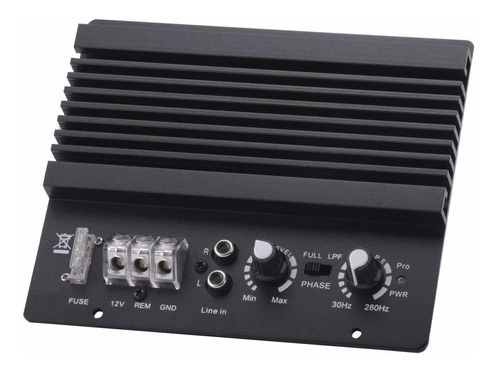 Yaeccc Amplificador Audio 1000 Vehiculo Potente Grave 12
