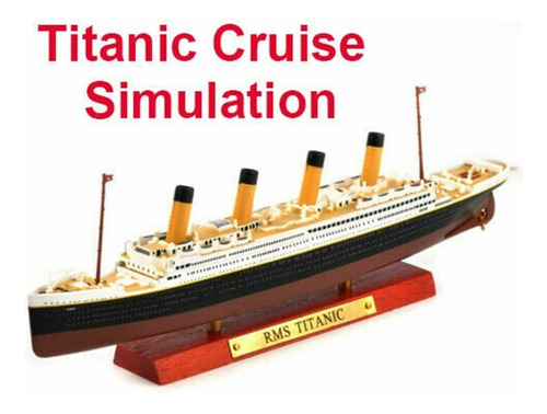 Atlas 1:1250 Rms Titanic Cruise Ship Modelo De Juguete