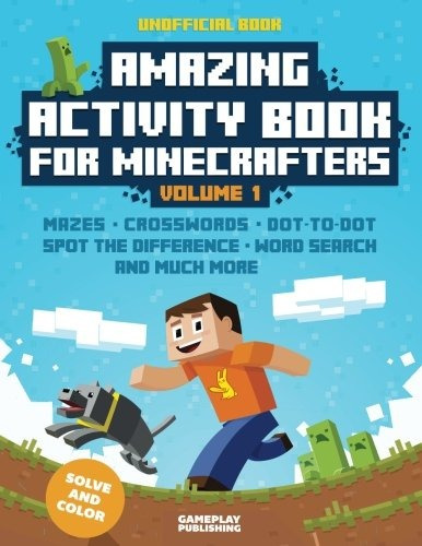Increible Libro De Actividades Para Minecrafters Rompecabeza