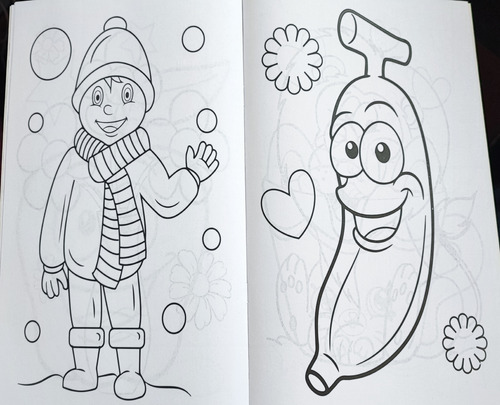 Libros Para Pintar Colorear Mis Primeros Dibujos