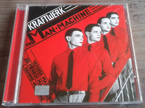 Kraftwerk The Man Machine Cd Made In Mexico 2009 C/ Booklet