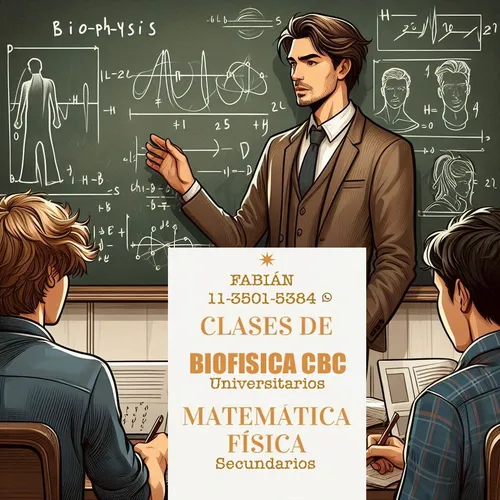 Clases Profesor Biofisica Cbc-fisica Matematicas Secundario
