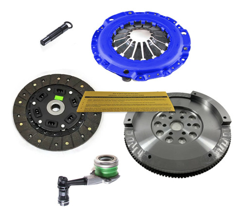 Kit Embrague Etapa 2 + Volante Cromado Para Chevy Cobalt Hr