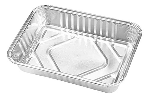 Bandeja Fuente Aluminio F100 Descartable X 100 Unidades