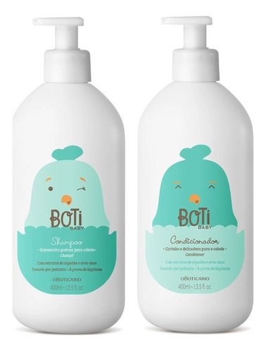 O Boticário - Boti Baby - Kit Shampoo E Condicionador