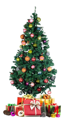 Árbol De Navidad Robusto Verde 1.80cm