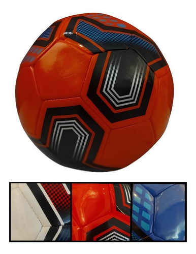 Pelota De Fútbol N° 5 Rojo