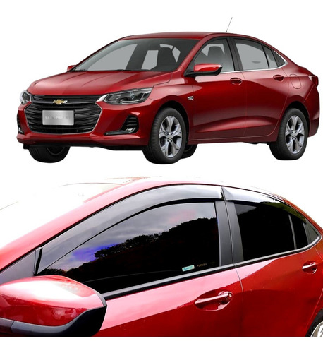Calha Chuva Onix Plus Sedan 2019 A 2025 Inteiriça Tg Poli