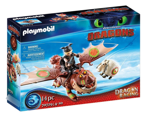 Playmobil Dreamworks Dragons 70729 Dragon Racing