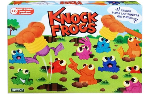 Knock Frogs Atrapa Ranas Juego De Mesa Ditoys 2616 Edu